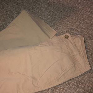 old navy boot cut khakis